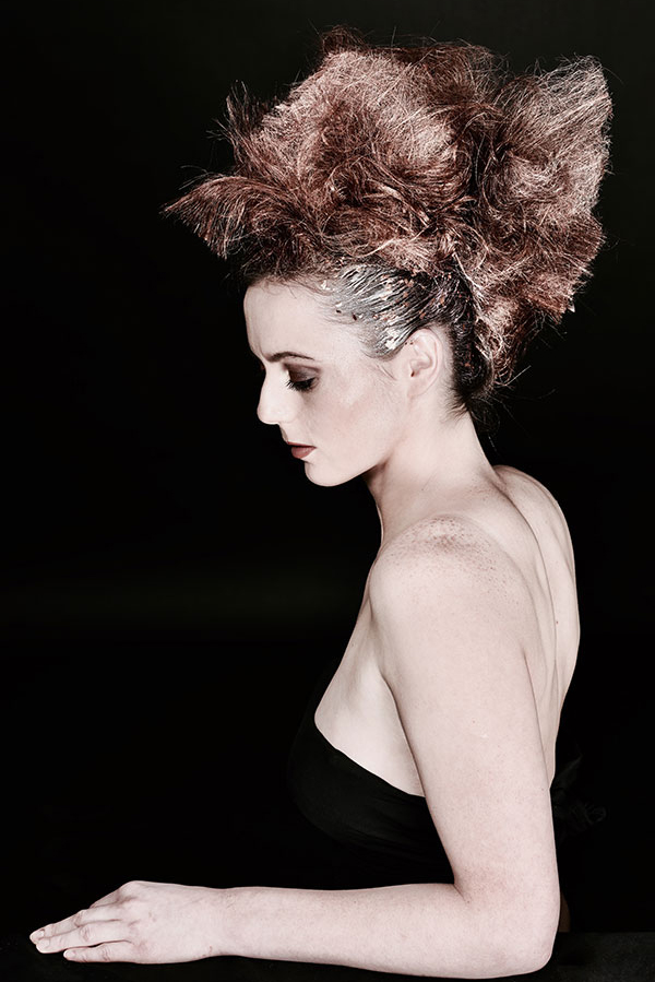 Futuristic hair and makeup, Fringe Photo Shoot