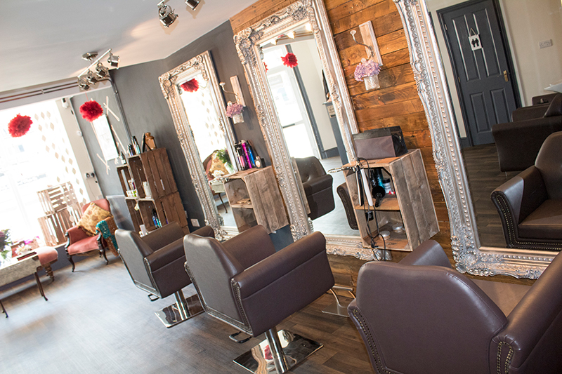 inside Fringe Salon section