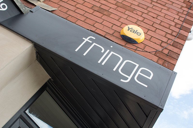 Fringe Salon shop front